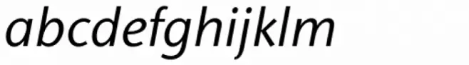 Stone Sans Pro Medium Italic