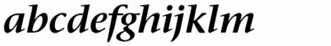 Stone Serif Std SemiBold Italic