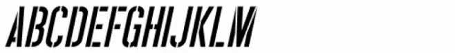 Stovepipe Stencil Oblique JNL