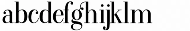 Straight Script Regular Serif
