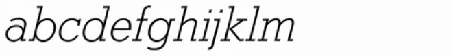 Stymie SB ExtraLight Italic