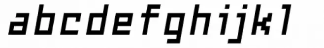 Subito Bold Oblique