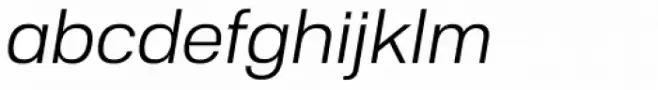 Substance Light Italic