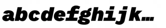 Suffix Black Italic