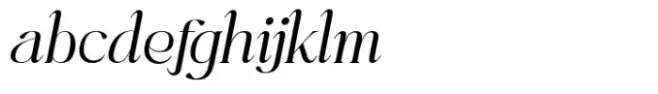 Sunset Imaginary Italic
