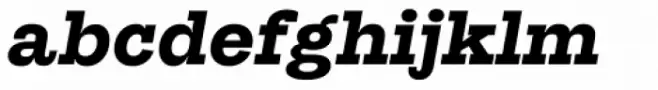 Suomi Slab Serif Bold Italic