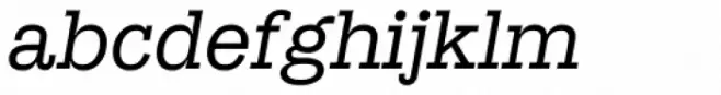 Suomi Slab Serif Book Italic