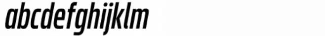 Superscience Medium Extra Condensed Italic