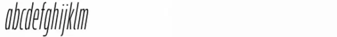 Superscience Thin Ultra Condensed Italic