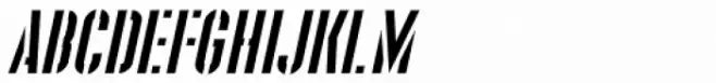 Supplier Stencil JNL Oblique