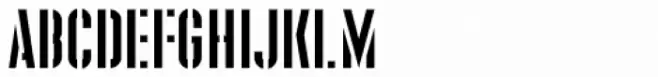 Supplier Stencil JNL Regular