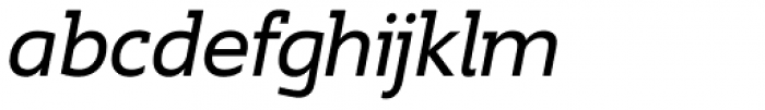 Supra DemiSerif Italic