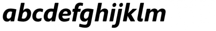 Supra Rounded Demibold Italic