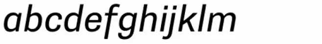Supria Sans Regular Oblique