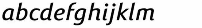 Susan Sans Book Italic