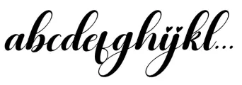 Sweet Monica Regular italic