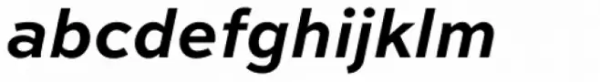 Sweet Sans Bold Italic