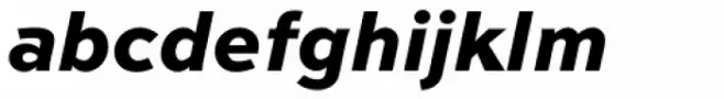 Sweet Sans Pro Heavy Italic