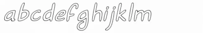 Sweety Hollow Italic