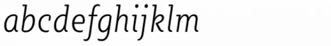 Sybilla Soft Pro Condensed Thin Italic