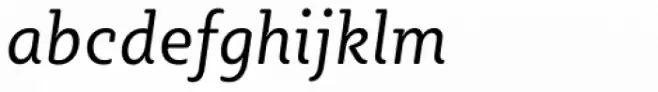 Sybilla Soft Pro Narrow Book Italic