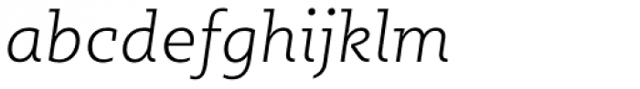 Sybilla Thin Italic