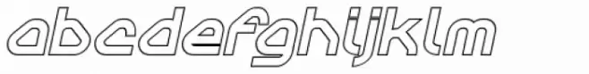Sylar Outline Italic
