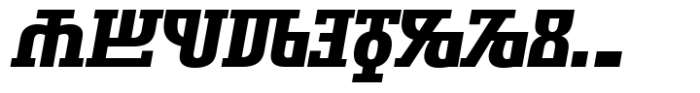 Symbolum Extra Bold Italic