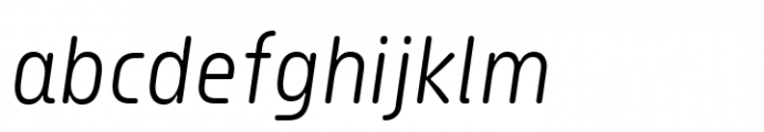 Sys 2.0 Sys Light Italic