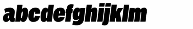 Sztos Black Condensed Italic