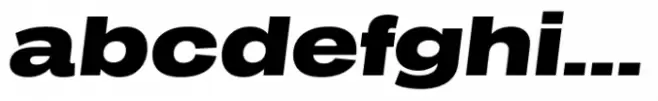 Sztos Extra Bold Italic