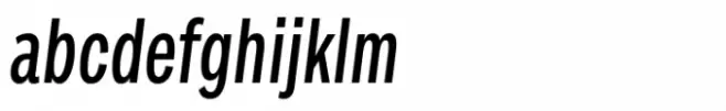 Sztos Light Condensed Italic