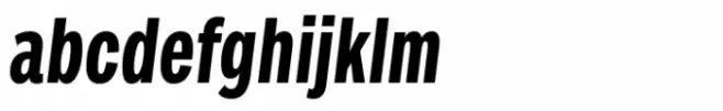 Sztos Medium Condensed Italic