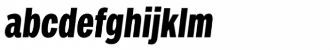 Sztos Semi Bold Condensed Italic