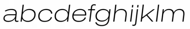 Sztos Thin Italic