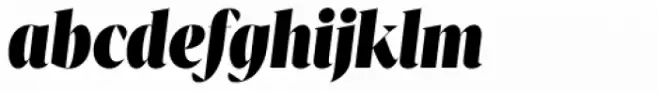 Tabac Big Black Italic