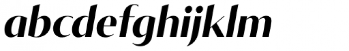Tabac Glam G1 Bold Italic