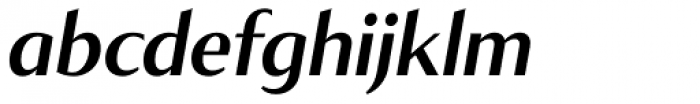 Tabac Glam G4 Semi Bold Italic