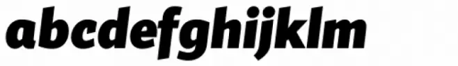 Tabac Sans Black Italic