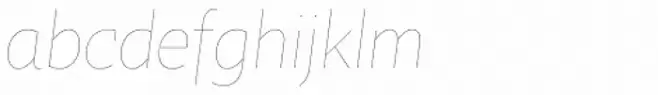 Tabac Sans Hair Italic