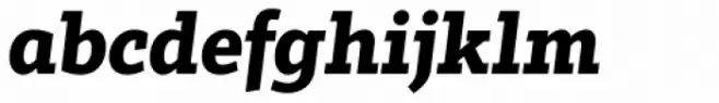 Tabac Slab Bold Italic