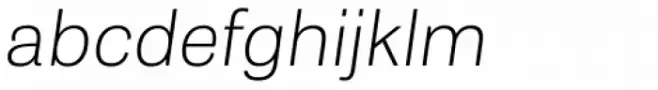 Tablet Gothic Wide Thin Oblique