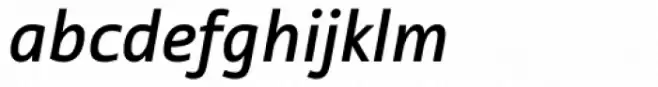 Tabula Medium Italic