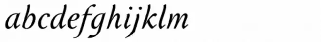 Tactile Italic