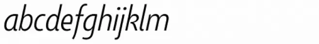 Taffee Light Italic