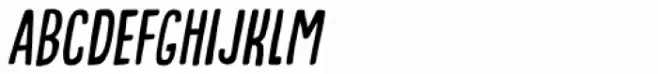 Talking Cat Condensed Italic
