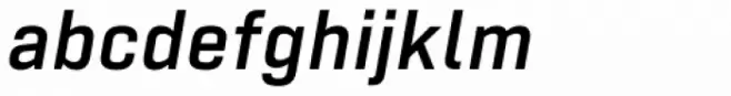 Tamba Sans SmBold Italic