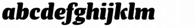 Tanger Serif Medium Heavy Italic