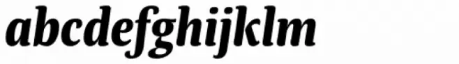 Tanger Serif Narrow Bold Italic