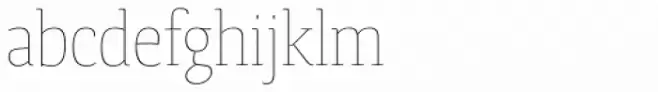 Tanger Serif Narrow UltraLight